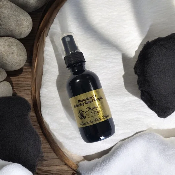 New! Sleep Easy Magnesium Dry Oil Orchid & Vine Skin Skin Nutrition - Picture 3 of 5